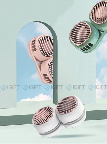 Quạt đeo cổ rút gọn 5 cấp độ