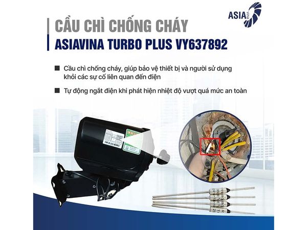 Quạt treo tường Asia TURBO PLUS VY637892