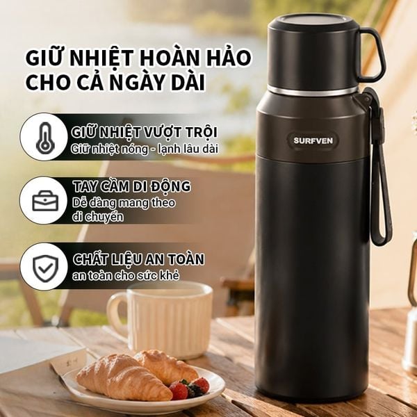 Bình giữ nhiệt SURFVEN SFB-24100 1000ML
