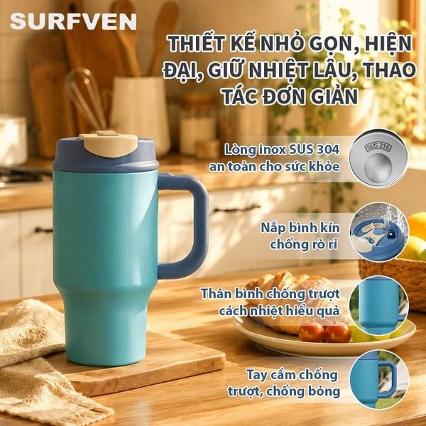 Bình giữ nhiệt SURFVEN SFE-25120 1200ML