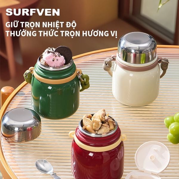 Bình ủ cháo giữ nhiệt SURFVEN SFM-2560 600ML