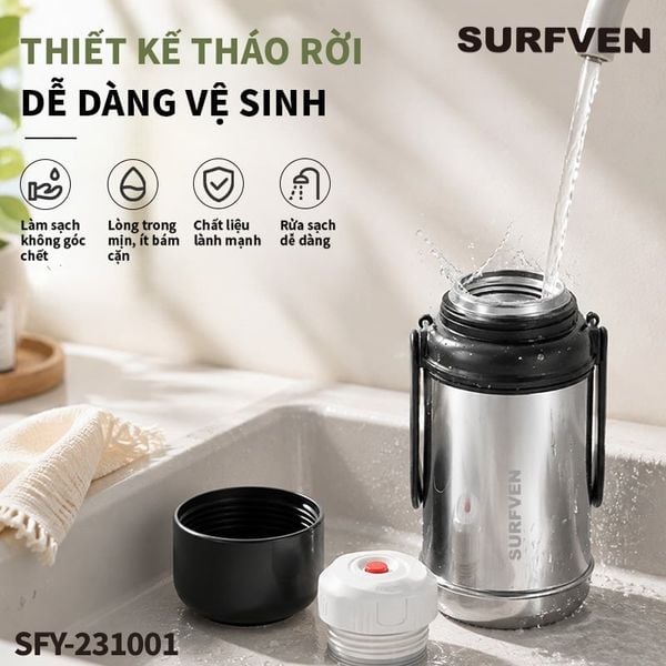 Bình giữ nhiệt SURFVEN SFY-231001 1000ML