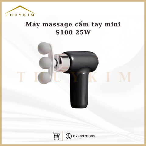 Máy massage cầm tay mini S100 25W 9 đầu