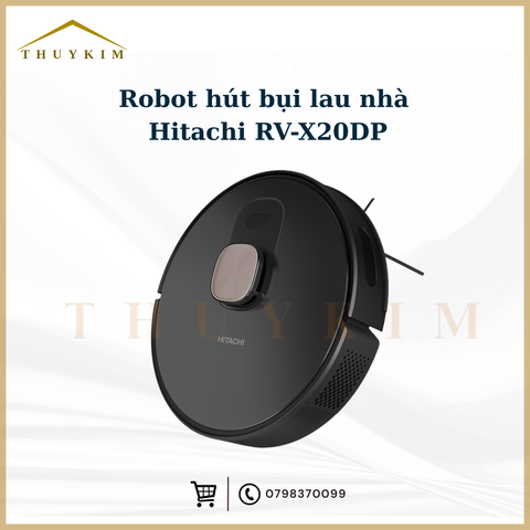 Robot hút bụi lau nhà Hitachi RV-X20DP