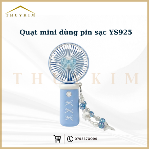 Quạt mini dùng pin sạc YS925