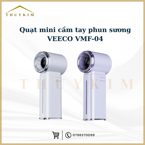 Quạt mini cầm tay phun sương VEECO VMF-04