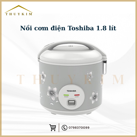 Nồi cơm điện Toshiba 1.8 lít RC-18JFM(H)VN
