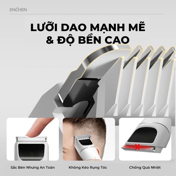 Tông đơ điện Enchen Boost 2
