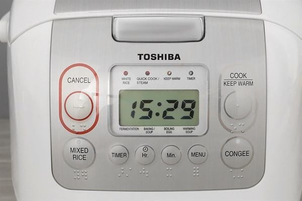 Nồi cơm điện tử Toshiba 1 lít RC-10NMFVN(WT)