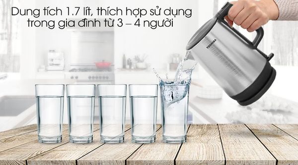 Bình Đun Siêu Tốc Toshiba KT-17DR1NV