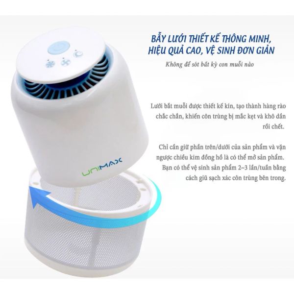 Máy bắt muỗi Unimax Hàn Quốc UMB-501W