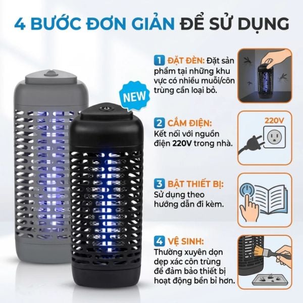 Đèn diệt côn trùng UMKV-3221L