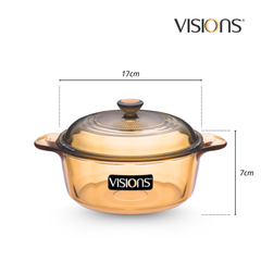 Nồi thủy tinh Visions 1.25 lít VS-12/CL1