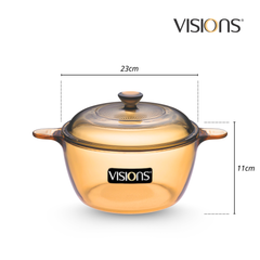 Nồi thủy tinh Visions 2.5 Lít VS-2.5/CL1