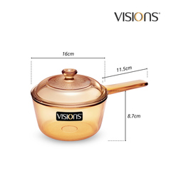Nồi tay cầm thủy tinh Vision 1 lít VSP-1R/CL1 (VSP-1/CL1)