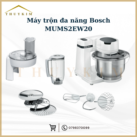 Máy trộn đa năng Bosch MUMS2EW20