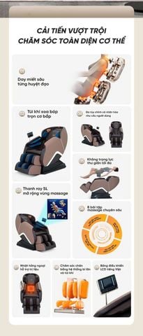 Ghế massage Queen Crown QA35