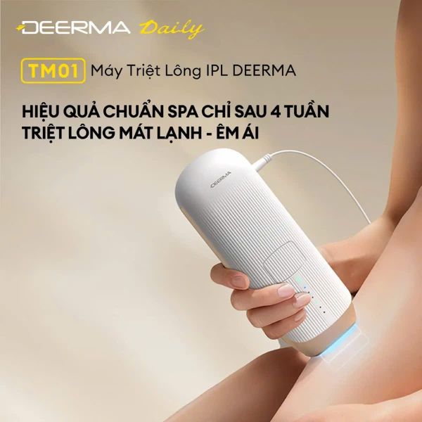Máy triệt lông Deerma TM01 trắng