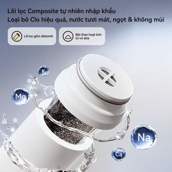 Đầu vòi lọc nước Deerma LT02 trắng