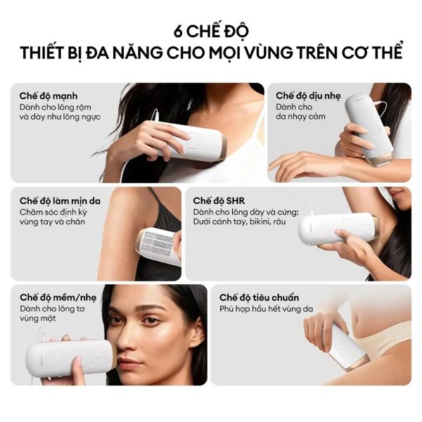 Máy triệt lông Deerma TM01 trắng