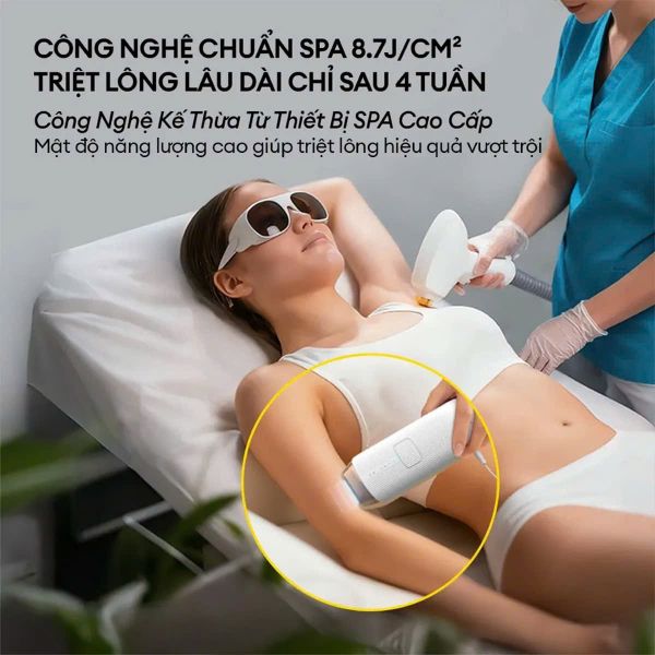 Máy triệt lông Deerma TM01 trắng