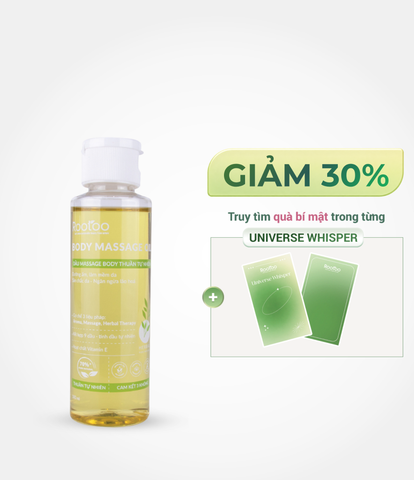 Dầu massage body thuần tự nhiên - Body massage oil 30ml/100ml/250ml