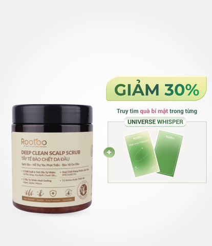 Tẩy tế bào chết da đầu muối hồng - Deep clean scalp scrub 50g/150g/300g