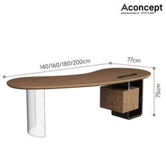 Bàn làm việc Aconcept302 cao cấp