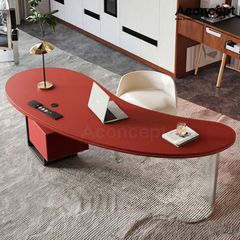 Bàn làm việc Aconcept301 bọc da cao cấp