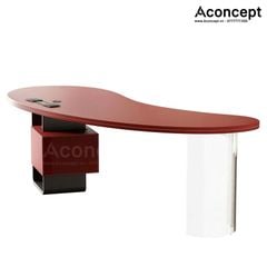 Bàn làm việc Aconcept301 bọc da cao cấp