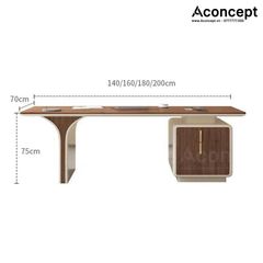 Bàn làm việc Aconcept309 cao cấp
