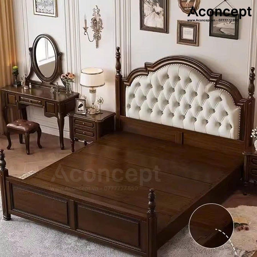 Giường ngủ Aconcept201 cao cấp