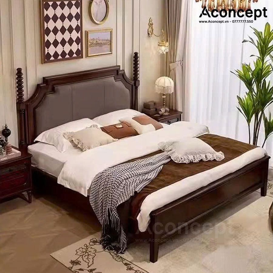 Giường ngủ Aconcept213 cao cấp