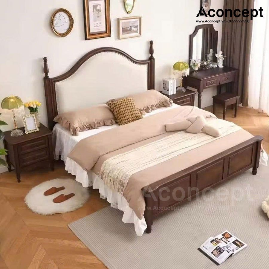 Giường ngủ Aconcept208 cao cấp