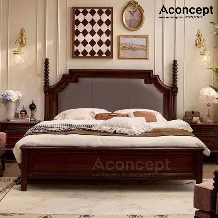Giường ngủ Aconcept213 cao cấp