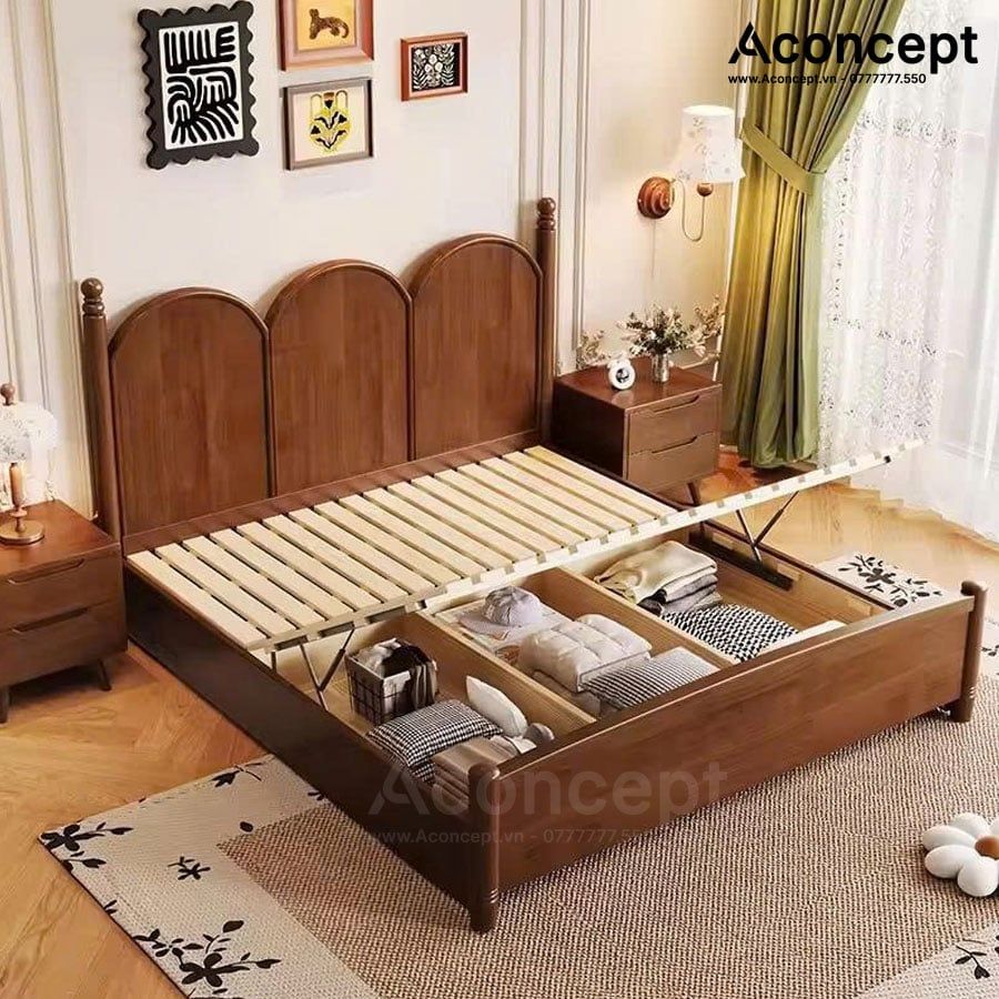 Giường ngủ Aconcept211 cao cấp
