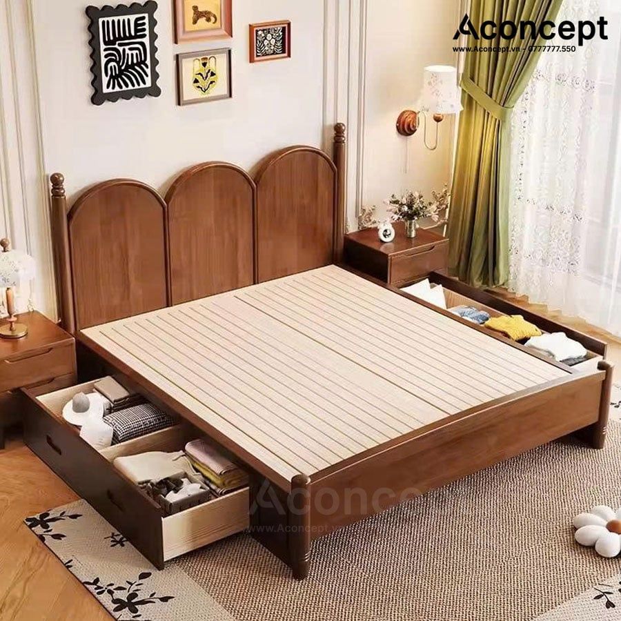 Giường ngủ Aconcept211 cao cấp