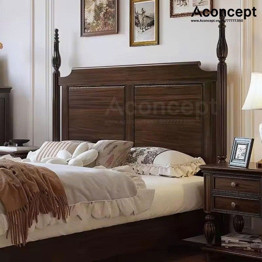 Giường ngủ Aconcept205 cao cấp