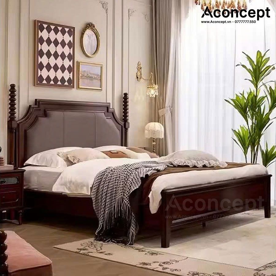 Giường ngủ Aconcept213 cao cấp