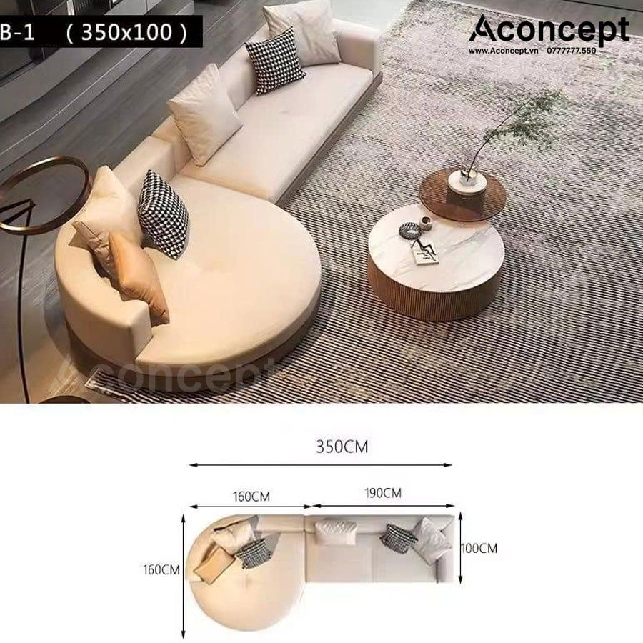 Sofa phòng khách Aconcept123