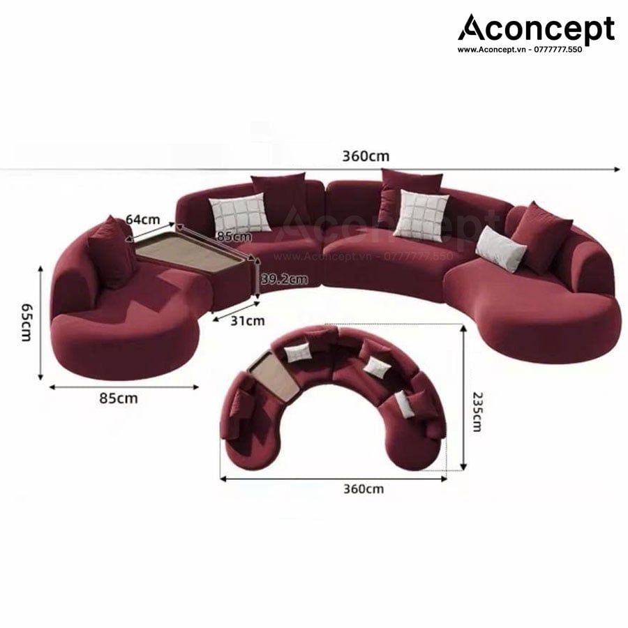 Sofa phòng khách Aconcept124