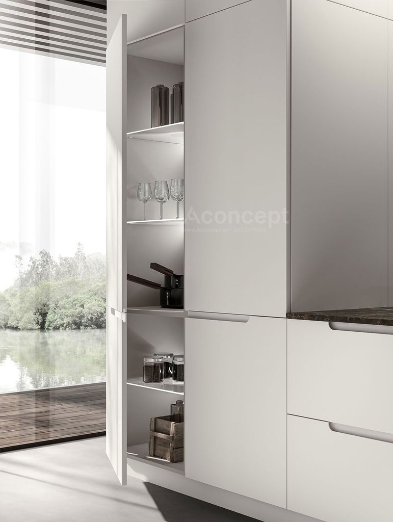 Tủ bếp A405 chữ I