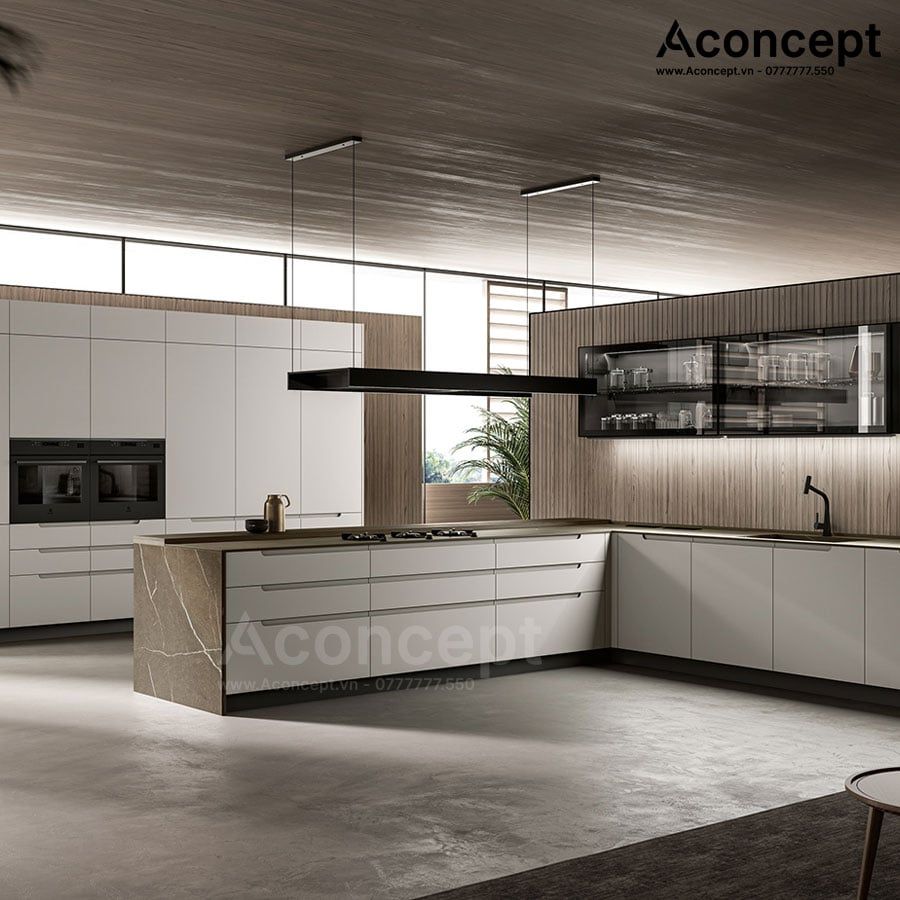 Tủ bếp A405 chữ I