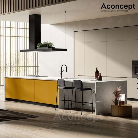 Tủ bếp A404 chữ I