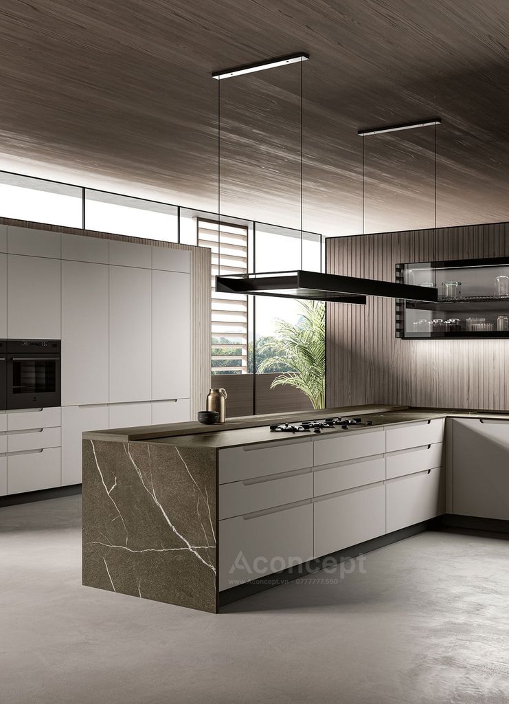 Tủ bếp A405 chữ I