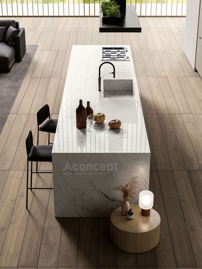 Tủ bếp A404 chữ I