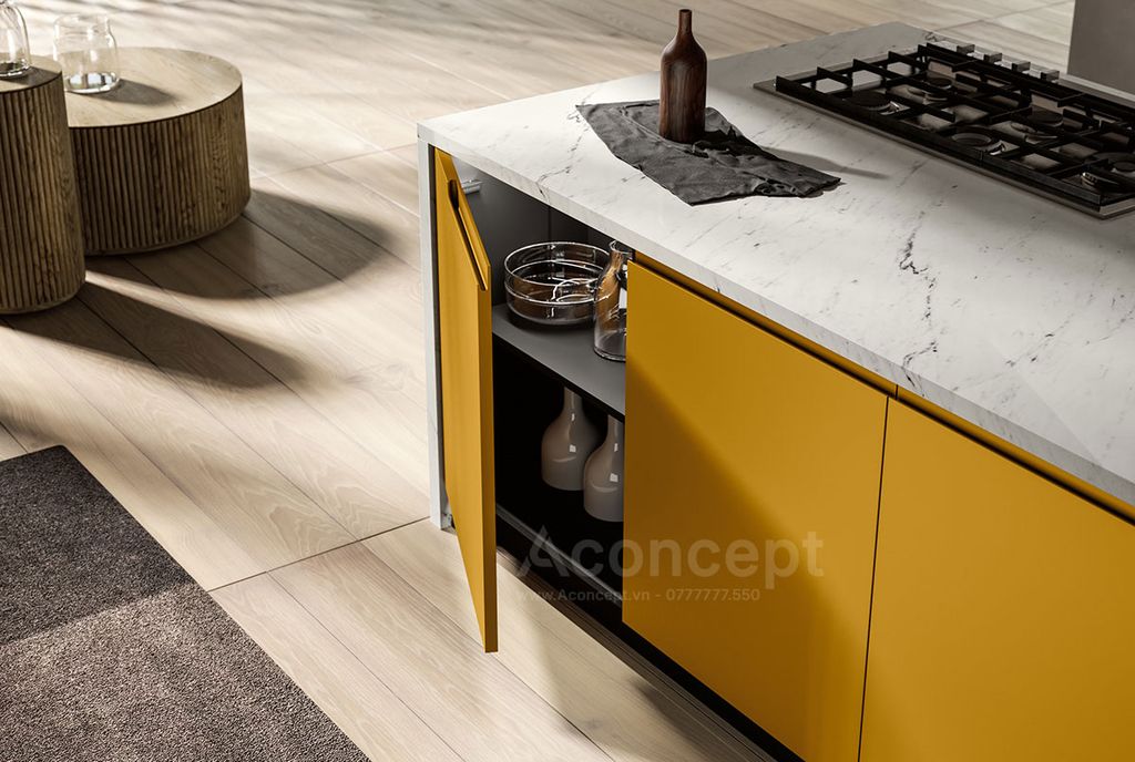 Tủ bếp A404 chữ I