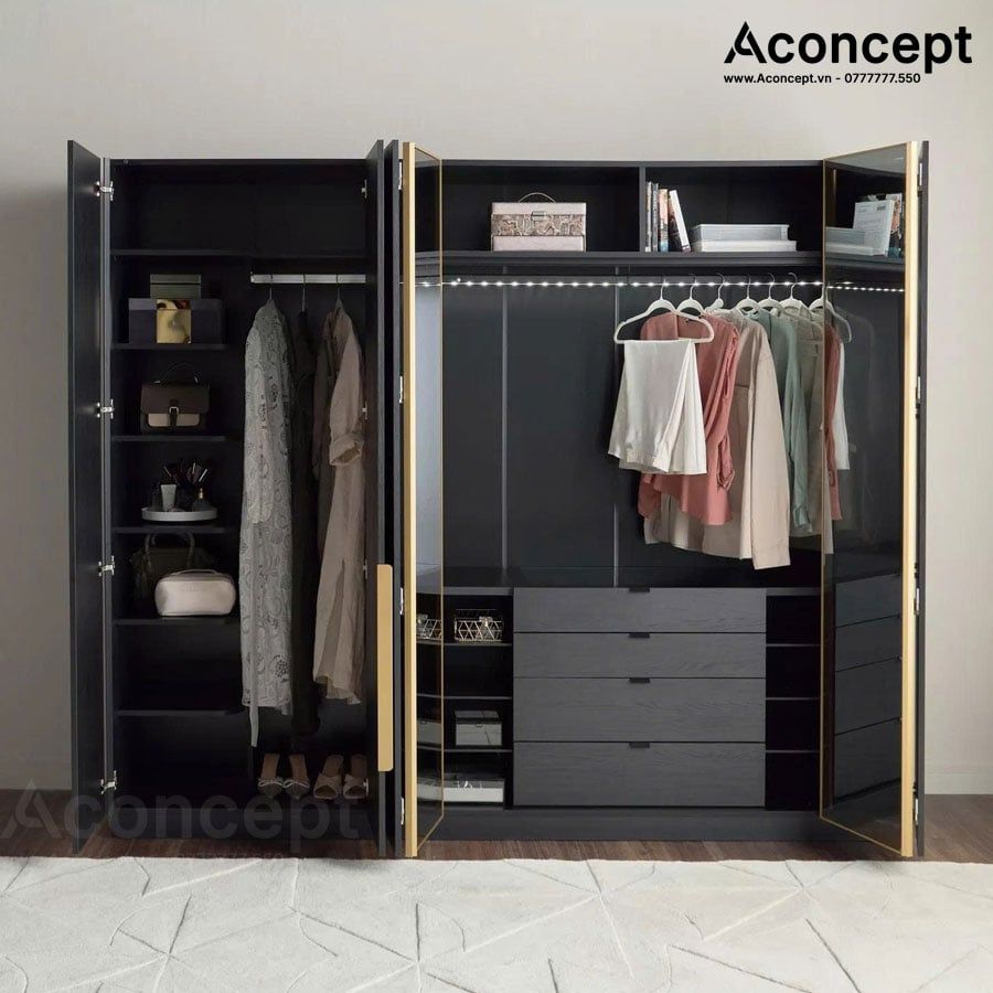 Tủ quần áo Aconcept12 cao cấp