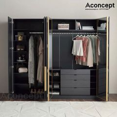 Tủ quần áo Aconcept12 cao cấp