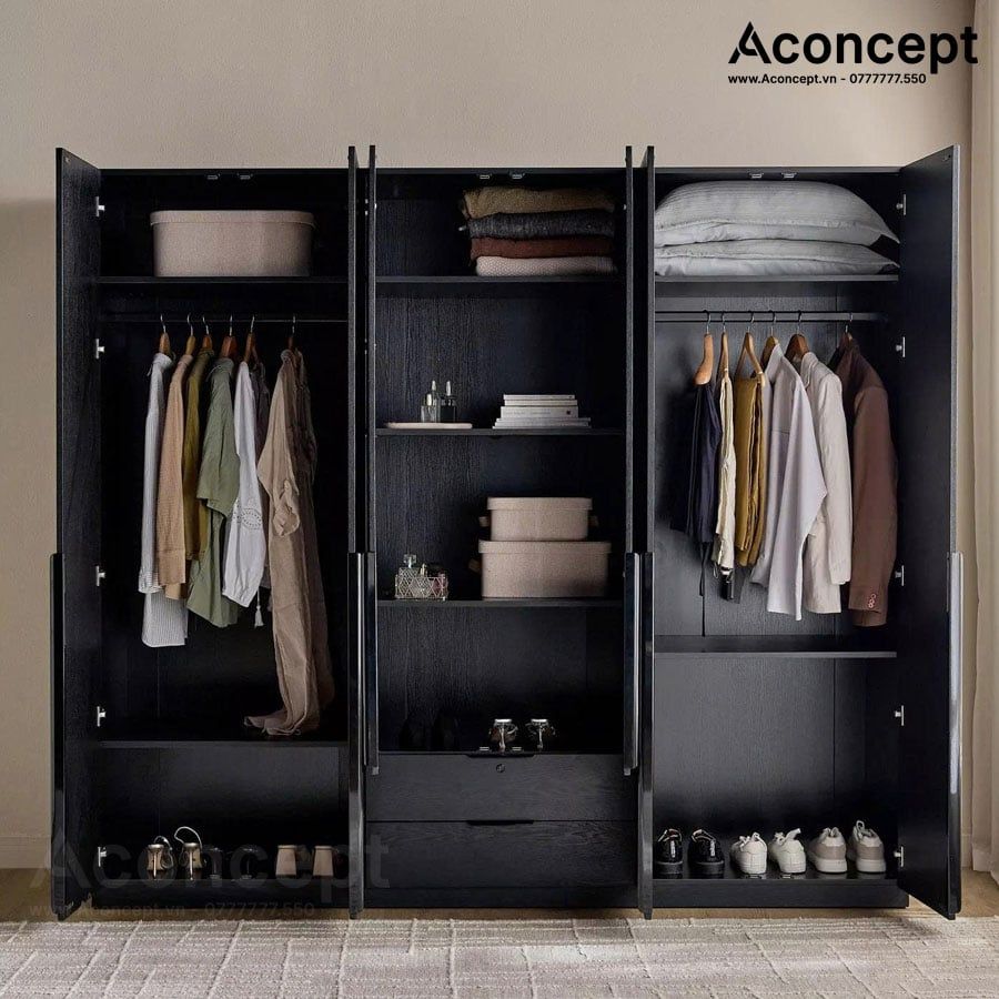 Tủ quần áo Aconcept05 cao cấp